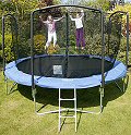 Bazoongi Deluxe 12ft Trampoline with Funring
