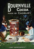 Post Card  Bournville Cocoa