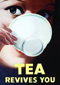 Post Card  Tea Revives You