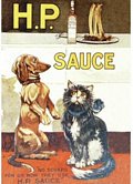 H.P. Sauce Postcard 