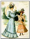 FASHION 1898 POSTCARD