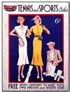 TENNIS 1930s (Postkarte)