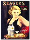 Seagers Gin (Carte Postale)