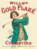 WILLS LADY GOLFER (Carte Postale)