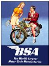 BSA COUPLE POSTCARD