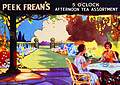 (Carte Postale)  Peek Frean`s 5 0 `clock