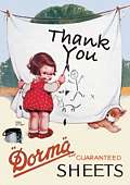MABEL LUCIE THANKYOU POSTCARD