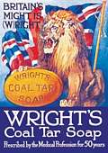 COAL TAR LION POSTCARD                                      
