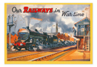 WARTIME TRAIN (Postkarte)