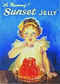 SUNSET JELLY POSTCARD