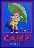 CAMP COFFEE POSTCARD