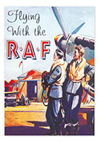 FLYING WITH RAF (Postkarte)                                    