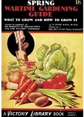 Wartime Gardening Guide Postcard 