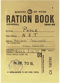 Postcard - Ration Book