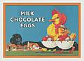CHOCOLATE DUCK FRIDGE MAGNET