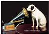 HMV STEEL SIGN