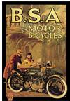 BSA STEEL SIGN