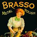 Single Coaster - Brasso Metal Polish