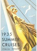 Postcard - 1935 Summer Cruises