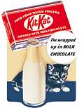 KIT KAT KITTEN SHAPED MAGNET                                