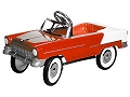 Pedal Cars: Classic 55 In Red/White