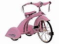 Pedal Cars: Pink Princess Trike