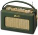 Roberts Radio R250SE Green Leather,Revival Range
