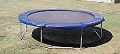 Gold Premier 12-foot Trampoline (Blue)