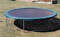Gold Premier 14-foot Trampoline (Blue)
