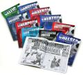 Football Art Match Programme on Canvas
