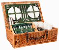 Highlander Picnic Basket (4 Place Settings)