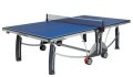 500 Sport Rollaway Indoor Table Tennis Table - BLUE