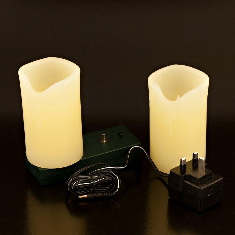 Rechargeable Wax Electric Candles