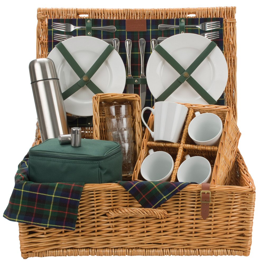 Gordon 4 Person Tea Picnic Basket