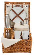 Natural Tea Picnic Basket - 2 Person