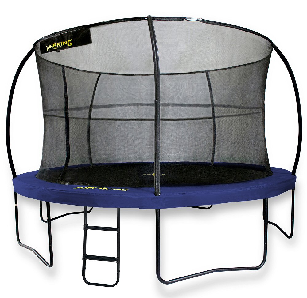 thumbnail image 2 of JumpKing Weather Cover For 14 Ft Round Trampolines – Black Polyester, With Attachment Hooks 2 of 11