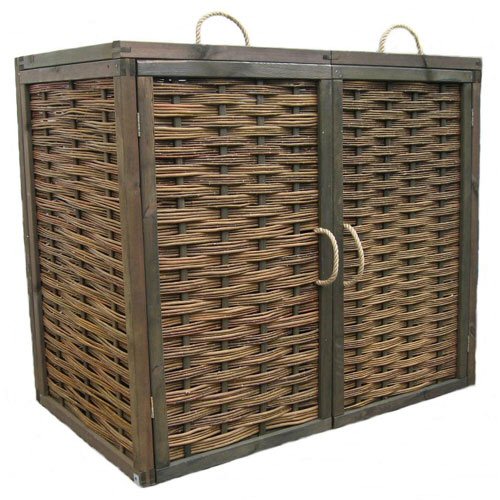 Double Wheelie Bin Screen